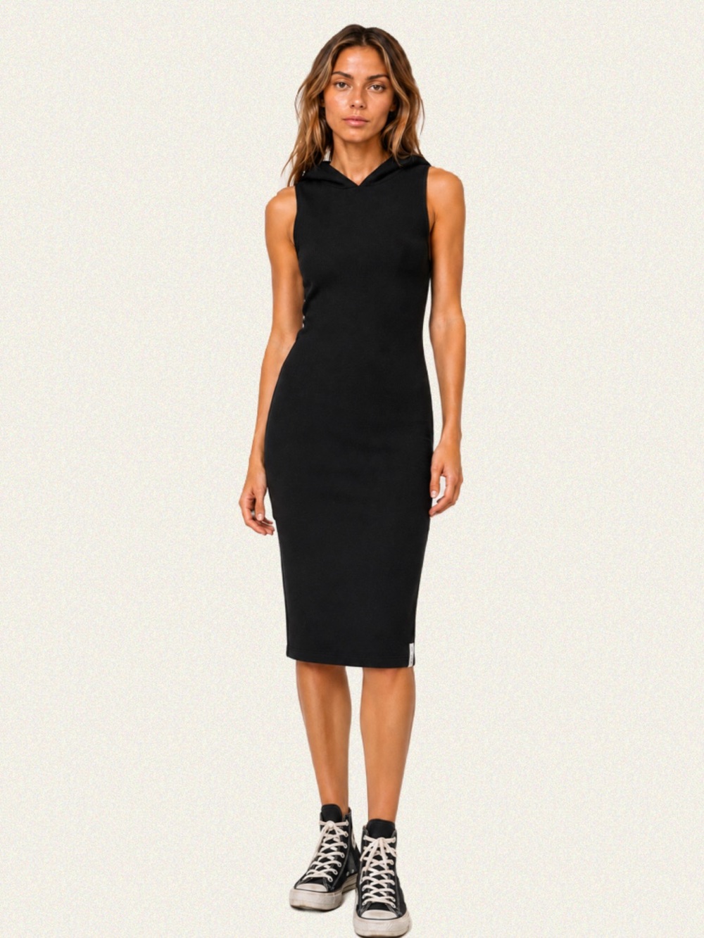 One Teaspoon Sleeveless Midi Tank Dress